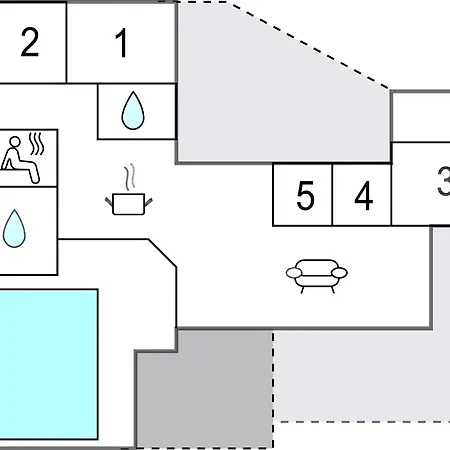 Casa vacanze In With Sauna Ålbæk